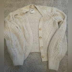 Abercrombie and Fitch Button up sweater